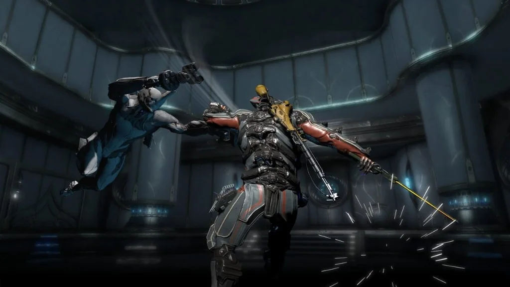 Warframe weapons laid out for a Tenno loadout comparison